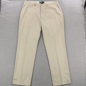 Polo Ralph Lauren Prospect Pants Mens Size 38x34 Sand Cotton Straight